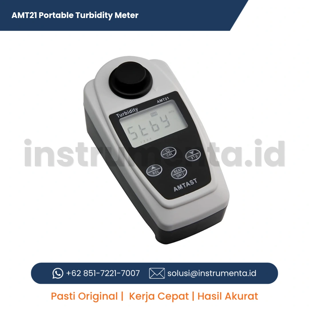 Ready Stok AMTAST AMT21 Portable Turbidity Meter Alat Ukur Kekeruhan Air Minum Kolam Digital
